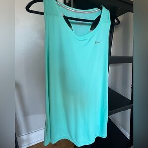 Nike Dri-Fit Women's Mint Aqua Racerback Tank